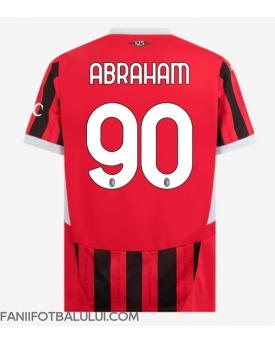 AC Milan Tammy Abraham #90 Tricou Fotbal Replică 2024-25 Barbati Acasa